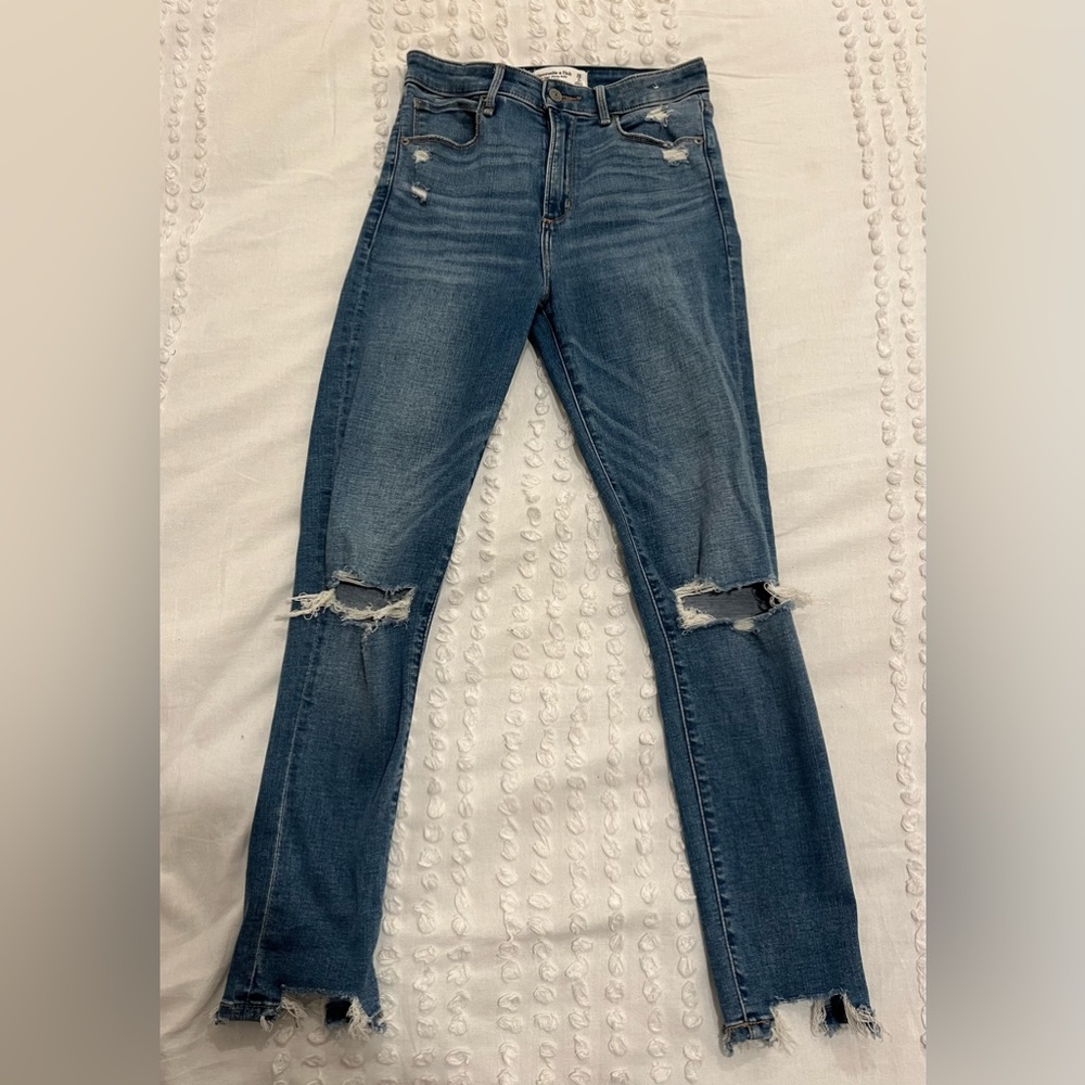 Abercrombie Distressed Jeans